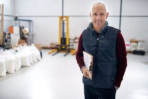 Warehouse and logistics business owner happy with recruitment agency's pricing model